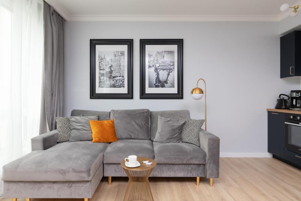 Stylish Atol Apartment With Free Parking In The Heart Of Gdansk By Noclegi Renters Bagian luar foto